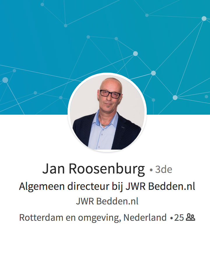 Linkedin JWR Bedden.nl